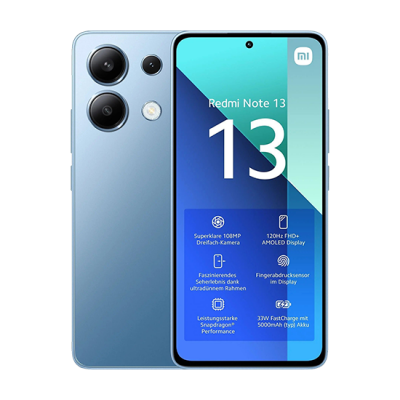 Xiaomi Redmi Note 13 4G Dual Sim 6GB RAM 128GB - Ice Blue EU