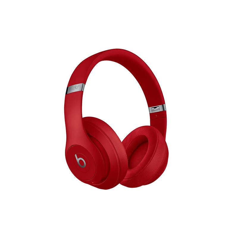 Beats Studio 3 Wireless Bluetooth Headphones Over Ear Red Core