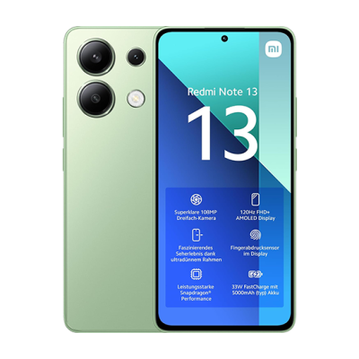 Xiaomi Redmi Note 13 4G Dual Sim 8GB RAM 128GB - Green