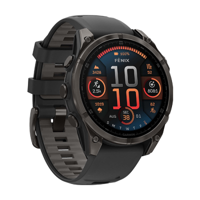 Watch Garmin Fenix 8 Amoled Sapphire GPS 47mm Carbon Grey Band - Black