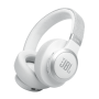 JBL Live 770NC Over Ear Bluetooth Headset - White