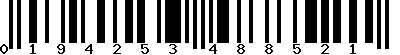 EAN-13 : 0194253488521
