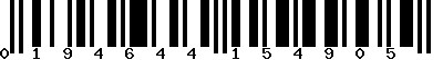 EAN-13 : 0194644154905