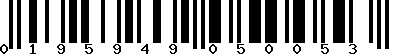 EAN-13 : 0195949050053