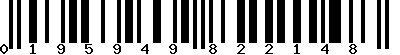 EAN-13 : 0195949822148