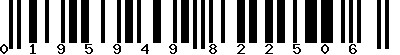 EAN-13 : 0195949822506