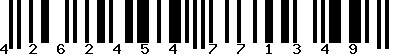 EAN-13 : 4262454771349