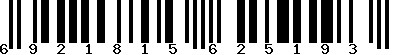 EAN-13 : 6921815625193