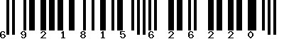 EAN-13 : 6921815626220