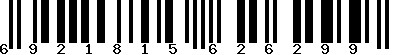 EAN-13 : 6921815626299