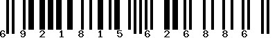 EAN-13 : 6921815626886