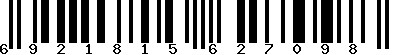 EAN-13 : 6921815627098