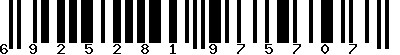 EAN-13 : 6925281975707