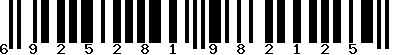 EAN-13 : 6925281982125