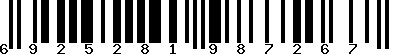 EAN-13 : 6925281987267