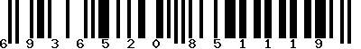 EAN-13 : 6936520851119