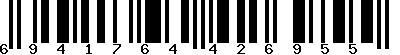 EAN-13 : 6941764426955