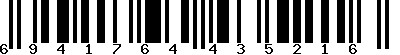 EAN-13 : 6941764435216