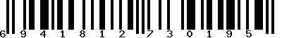 EAN-13 : 6941812730195