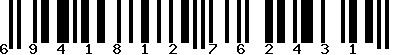 EAN-13 : 6941812762431