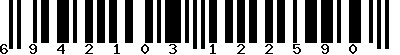 EAN-13 : 6942103122590