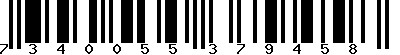 EAN-13 : 7340055379458