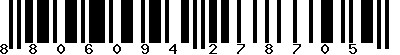 EAN-13 : 8806094278705