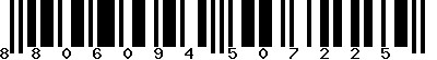 EAN-13 : 8806094507225