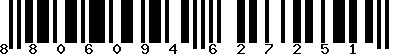 EAN-13 : 8806094627251