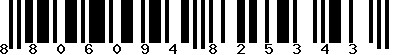 EAN-13 : 8806094825343