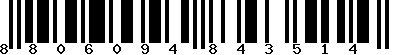 EAN-13 : 8806094843514