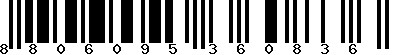 EAN-13 : 8806095360836
