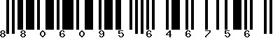EAN-13 : 8806095646756