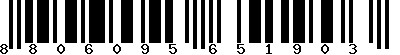 EAN-13 : 8806095651903