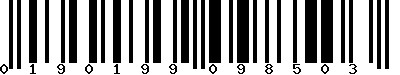 EAN-13 : 0190199098503