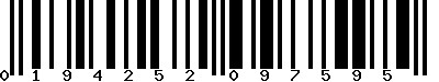 EAN-13 : 0194252097595