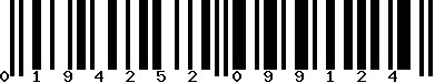 EAN-13 : 0194252099124