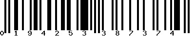 EAN-13 : 0194253387374
