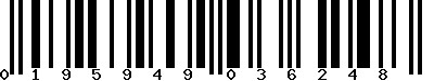 EAN-13 : 0195949036248