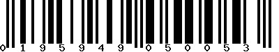 EAN-13 : 0195949050053