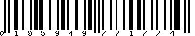 EAN-13 : 0195949771774
