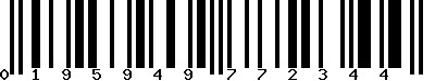 EAN-13 : 0195949772344