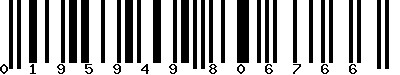 EAN-13 : 0195949806766