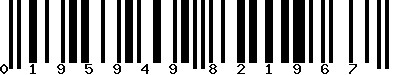 EAN-13 : 0195949821967