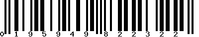 EAN-13 : 0195949822322