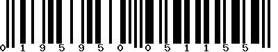 EAN-13 : 0195950051155