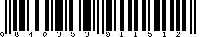 EAN-13 : 0840353911512