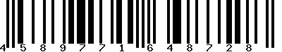EAN-13 : 4589771648728