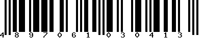 EAN-13 : 4897061030413