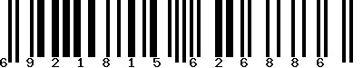 EAN-13 : 6921815626886